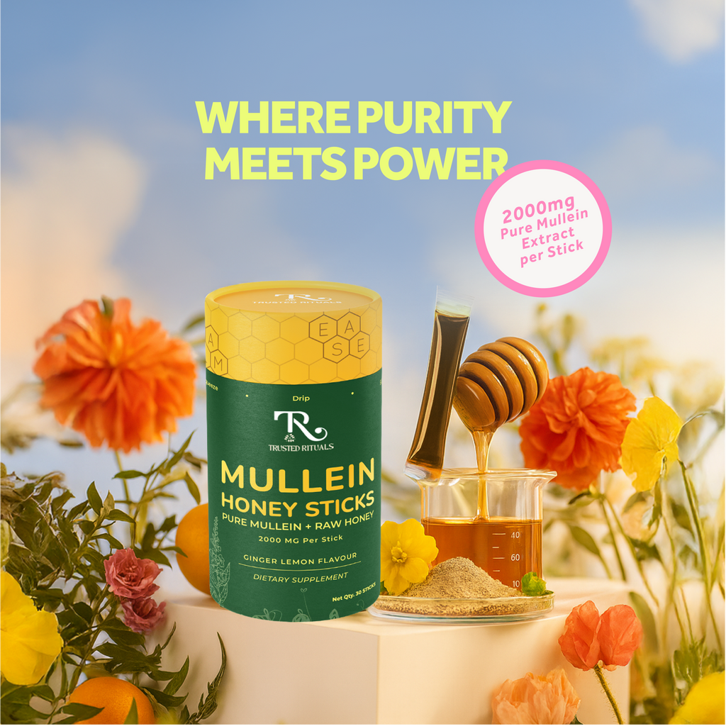 Mullein Honey Sticks